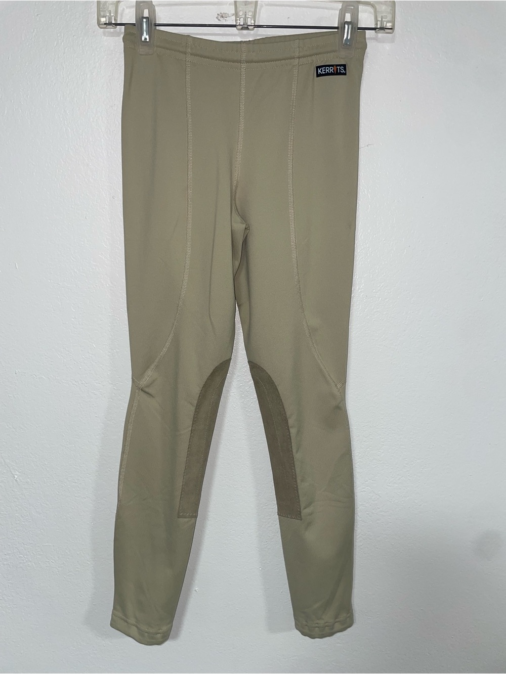 Kerrits Kid's Tan Equestrian Tight - Stretch Riding Breech